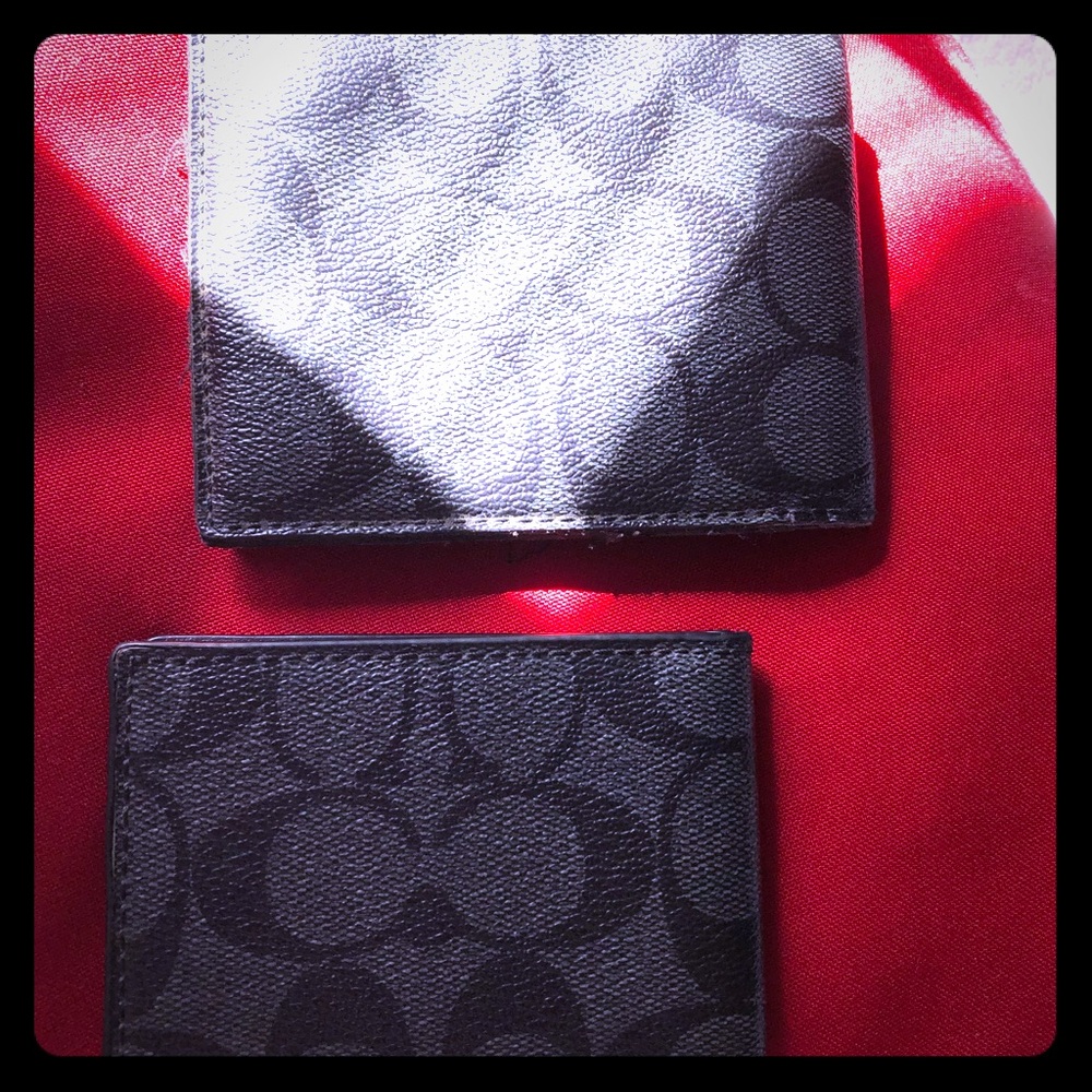 Coach Black&Gray Wallet